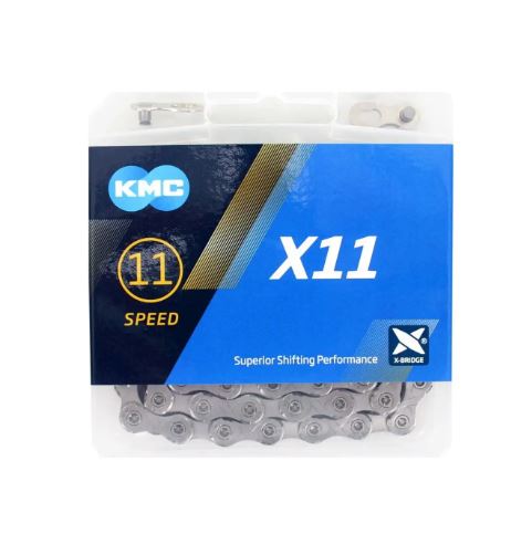 Load image into Gallery viewer, Kmc ketting 11 speed x11 118 schakels - grijs
