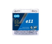 Afbeelding laden in galerijviewer, KMC E11 EPT Fietsketting 1 2x11 128 Zilver
