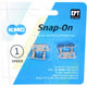 KMC Kettingschakel - Snap-on - 1 8 - 8,60mm - Zilver