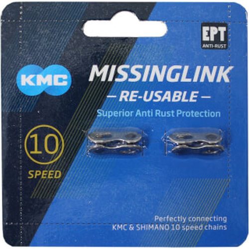 Afbeelding laden in galerijviewer, KMC Kettingschakel X10 R EPT Zilver (5.88 mm)
