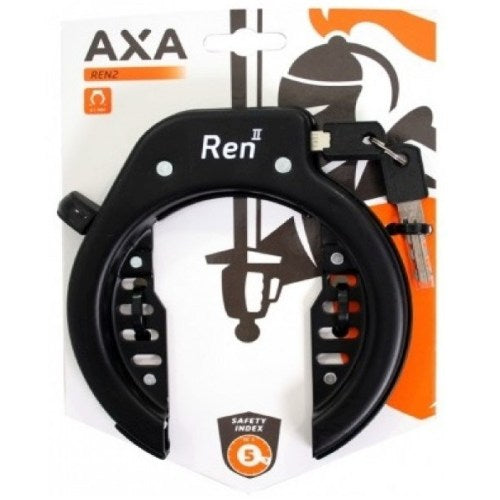 Axa ringslot ren 2 - zwart