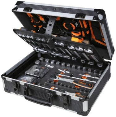 Beta bw 2056e gereedschapskoffer | 163-delig assortiment | algemeen onderhoud - 020566000