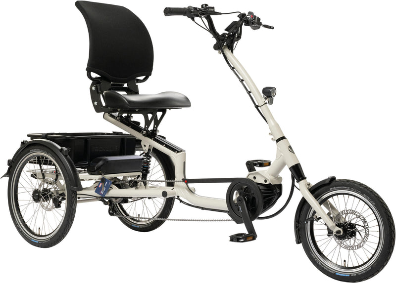 Load image into Gallery viewer, Pfautec elektrische shoppingfiets scoobo + (#1) e-threecy.pfau-tec scoobo + 16 20 14sp grey
