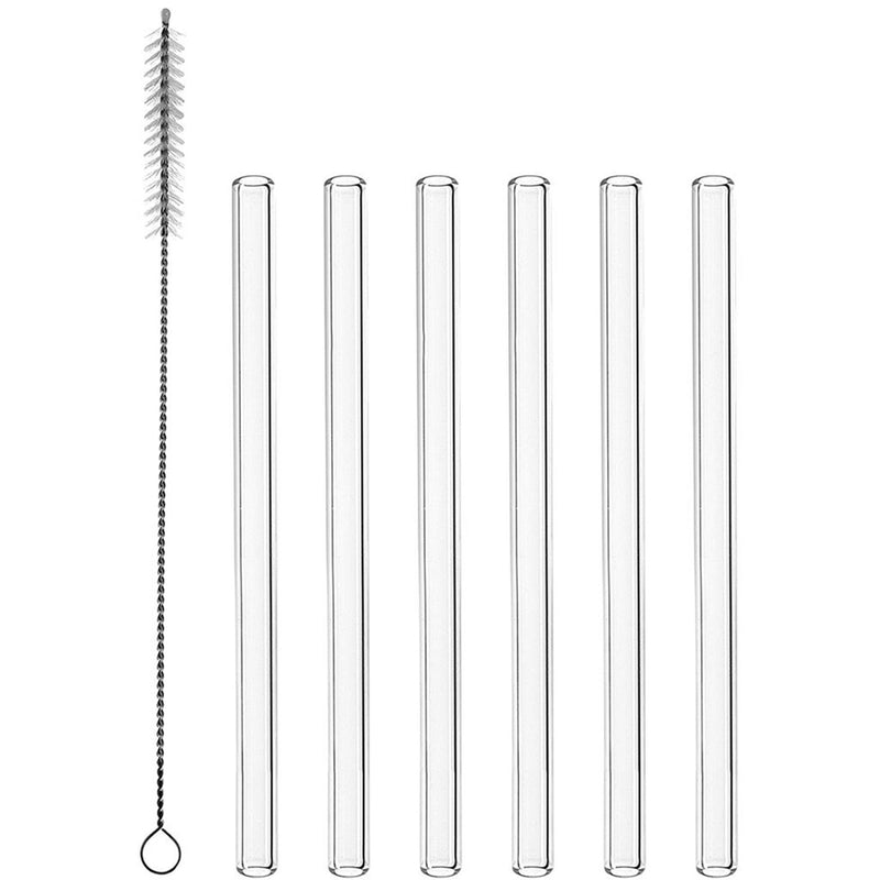 Load image into Gallery viewer, Montana rietjes glas + borsteltje 15cm
