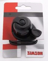 Simson fietsbel Allure zwart-zwart op kaart