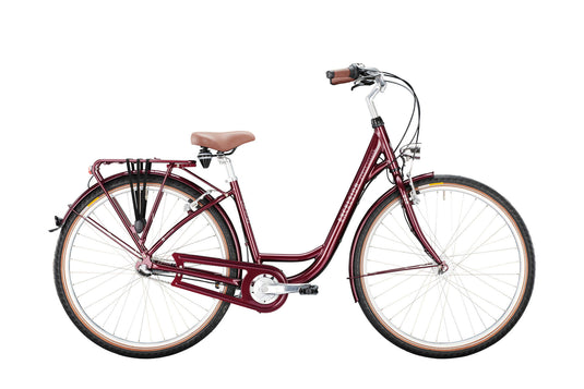 Excelsior stadsfiets swan-urban (#1) bike excels. swan-urban 28 50 7sp cb aubergine