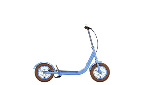 Excelsior step retro scooter (#1) scooter excels. retro grey blue