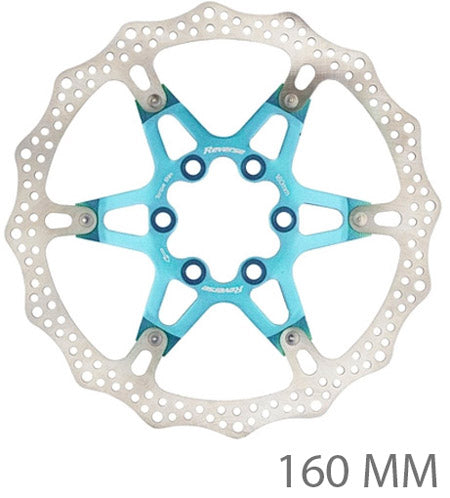 Reverse components aluminium steel rotor