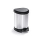 Curver decobin pedaalemmer - 5l - metallic