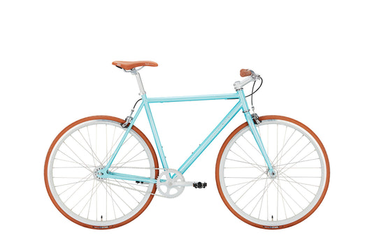 Excelsior urbanfiets gaudy (#1) bike excels. gaudy 28 56 diam. 2sp pastel turq.