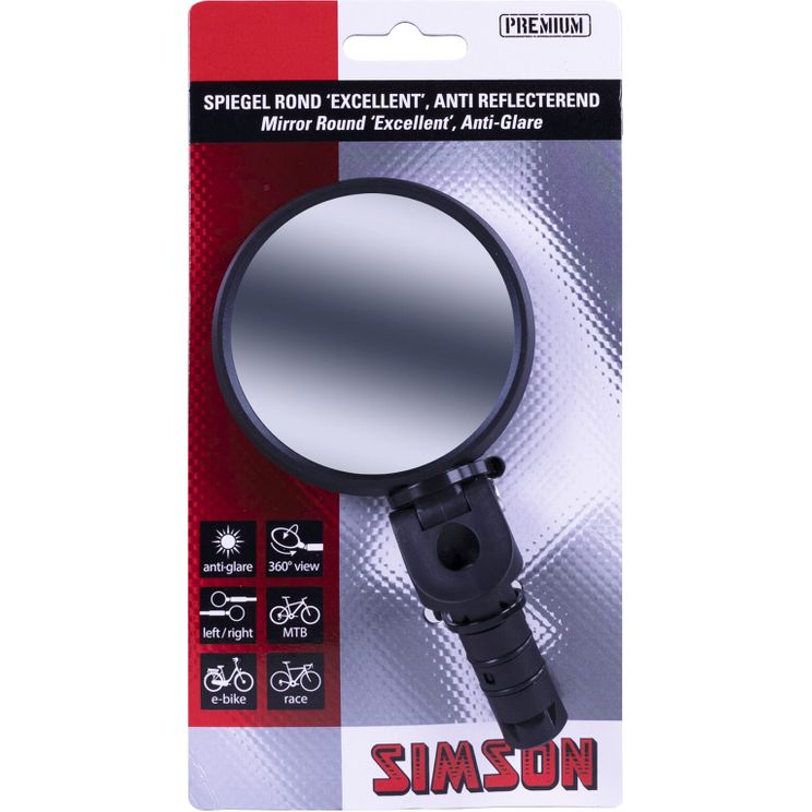 Load image into Gallery viewer, Simson Spiegel rond excellent
