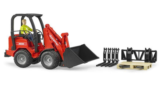 Bruder schaffer shovel 2034 met figuur