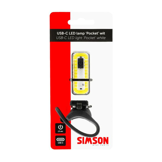 Simson usb-c led lamp 'pocket' wit