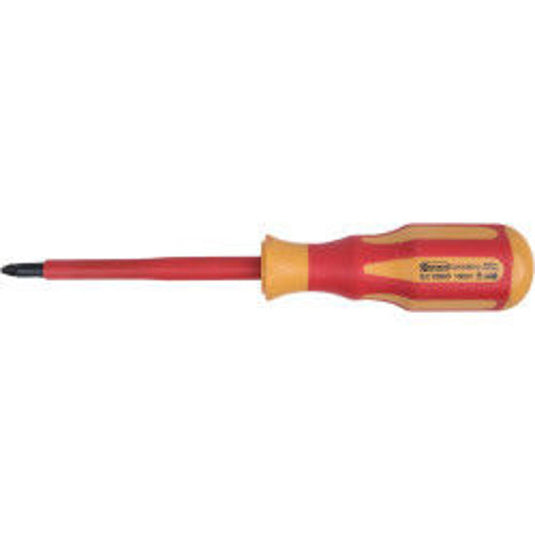 Connex schroevendraaier kruis pz2 100mm ge%c3%afsoleerd 1kv