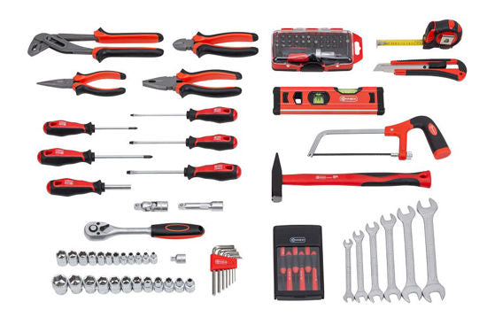 Load image into Gallery viewer, Connex gereedschapskoffer 100 delig alukoffer
