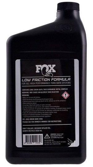 Fox racing shox am oil bath 32oz 20wt gold