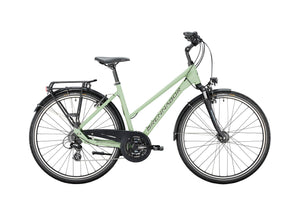 Brennabor trekkingfiets t-40 mod. 24 bike brennab.t-40 28 55 trap.24sp green black