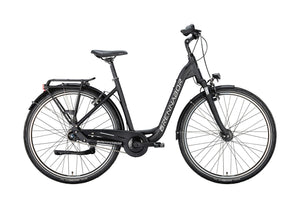 Brennabor trekkingfiets t-42 mod. 24 bike trekking t-42 28 50 wave 7sp.black white