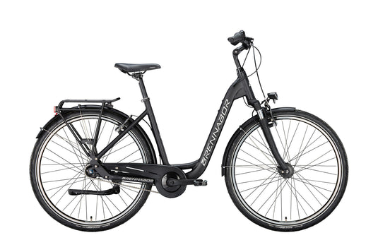 Brennabor trekkingfiets t-42 mod. 24 bike trekking t-42 28 45 wave 7sp.black white