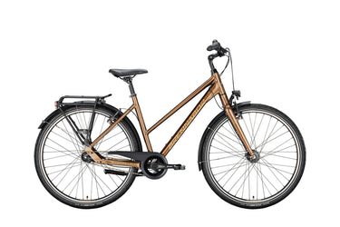 Brennabor trekkingfiets t-47 mod. 24 bike trekking t-47 28 45 trap. 7sp.brwon beige