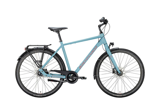 Brennabor trekkingfiets t-48 mod. 24 bike trekking t-48 28 50 he. 8sp. blue burgundy
