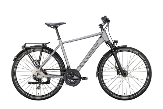 Brennabor trekkingfiets t-62 mod. 24 bike trekking t-62 28 60 he. 30sp. grey black