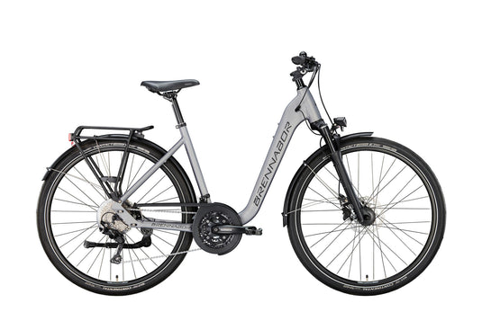 Brennabor trekkingfiets t-62 mod. 24 bike trekking t-62 28 45 wave 30sp. grey black