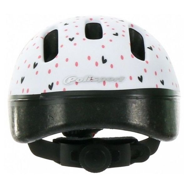 Load image into Gallery viewer, Polisport kinderhelm Hoggy. maat: XXS (44 48 cm), kleur: wit roze mat
