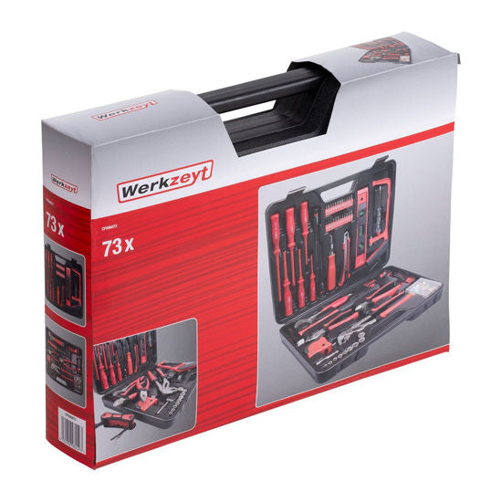 Load image into Gallery viewer, Connex gereedschapskoffer 73 delig compleet
