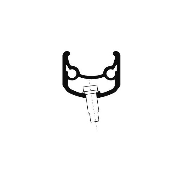 Load image into Gallery viewer, Ryde velg andra 40 27.5 650b 584 x 25c aluminium - 36 gaats disc 14g - zwart

