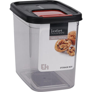Excellent houseware strooibus kunststof met schuifklep 1600ml