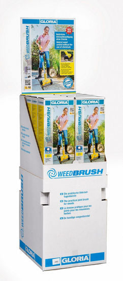 Gloria weedbrush voegenborstel in display | 8 stuks