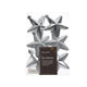 Decoris kersthanger kunststof zilver dia7,5cm 6-delig