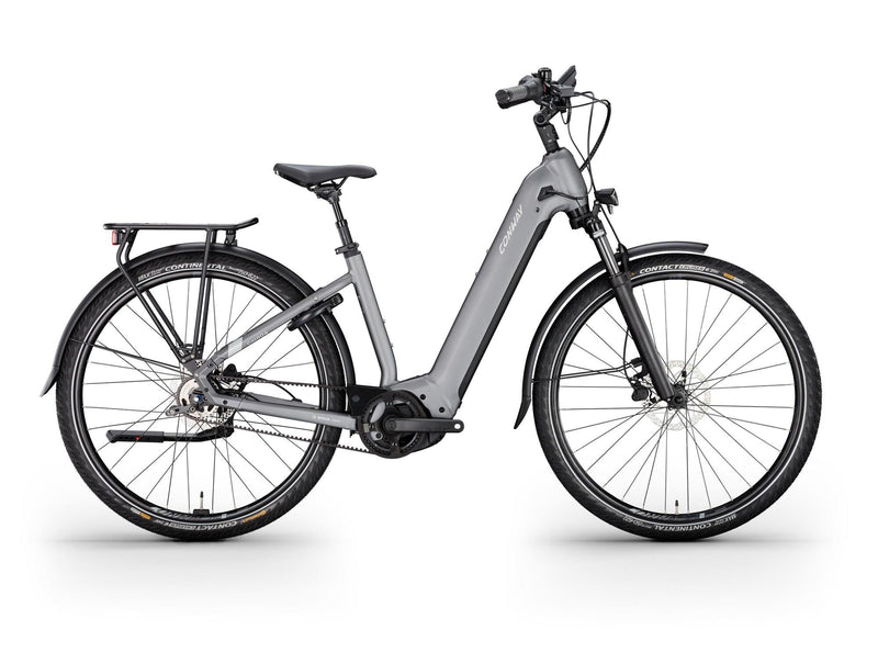 Load image into Gallery viewer, Conway elektrische trekkingfiets cairon t 4.5 (#1) ebike conw.cairon t 4.5 28 50 5sp grey
