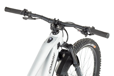 Conway elektrische mtb full-suspension ewme 2.0 (#1) ebike conw. ewme 2.0 se 29 41 10sp full sus. sil.