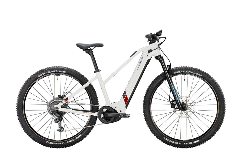 Load image into Gallery viewer, Conway elektrische mtb hardtail cairon s 8.0 mod. 23 ebike conw.cairon s 8.0 29 45 trap.11sp white cop
