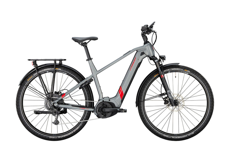 Load image into Gallery viewer, Conway elektrische trekkingfiets cairon t 2.0 500 mod. 23 ebike conw.cairon t 2.0 500 28 54 diam. grey red
