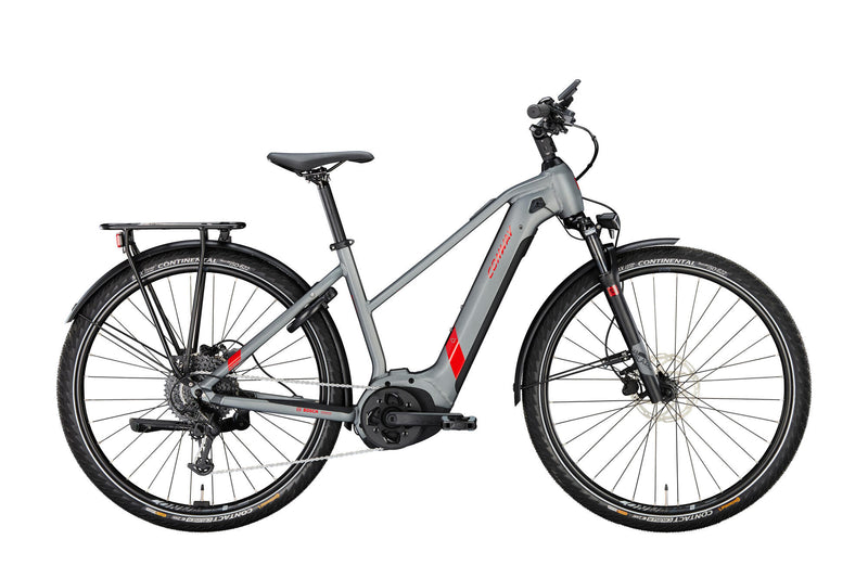 Load image into Gallery viewer, Conway elektrische trekkingfiets cairon t 2.0 500 mod. 23 ebike conw. cairon t 2.0 500 28 38 trap. grey red
