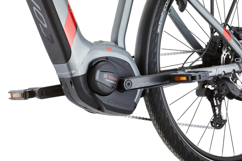 Load image into Gallery viewer, Conway elektrische trekkingfiets cairon t 2.0 500 mod. 23 ebike conw. cairon t 2.0 500 28 50 trap. grey red

