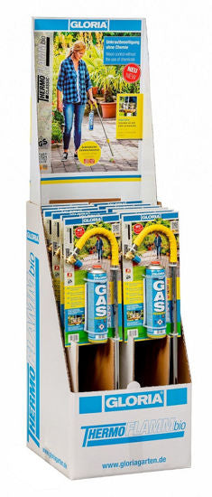 Gloria onkruidbrander thermoflamm bio classic in display | 12 stuks
