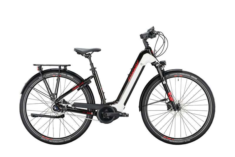 Load image into Gallery viewer, Conway elektrische trekkingfiets cairon tf 3.8 mod. 24 ebike conw.cairon tf 3.8 28 42 wave 8sp white bl.
