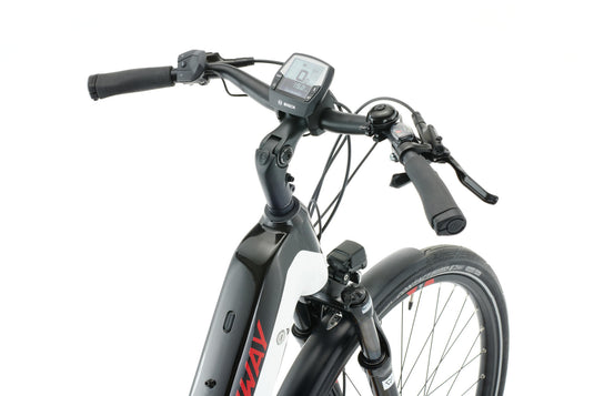 Conway elektrische trekkingfiets cairon tf 3.8 mod. 24 ebike conw.cairon tf 3.8 28 42 wave 8sp white bl.