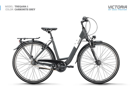 Victoria trekkingfiets treqana 1 (#1) wheel treqana 1 28 45 wave 7gg carb. grey