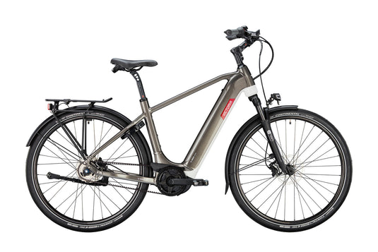Victoria elektrische trekkingfiets manoc 3 (#1) ebike vict. manoc 3 28 58 5sp grey