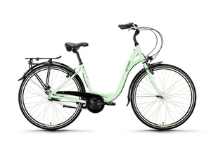 Victoria stadsfiets classic 1 mod. 24 bike vict.classic 1 28 55 low entry 3sp ice green