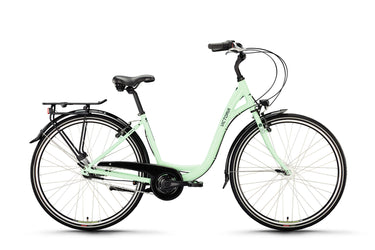 Victoria stadsfiets classic 5 mod. 24 bike vict.classic 5 28 45 low entry 7sp ice green