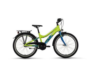 Victoria jeugdfiets eqola 2 mod. 24 bike vict.eqola 2 24 34 diam. 21sp lime yellow