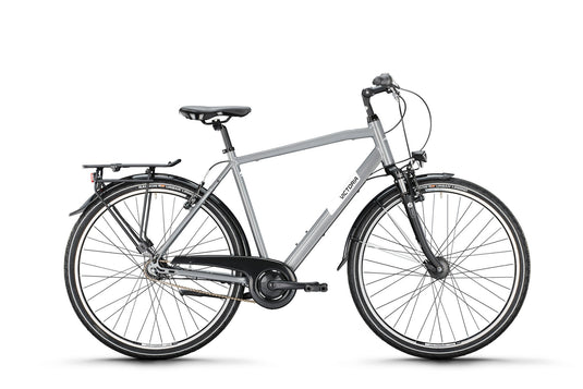 Victoria trekkingfiets treqana 3 mod. 24 bike vict.treqana 3 28 51 diam. 8sp coa.br. grey
