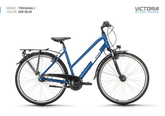 Victoria trekkingfiets treqana 1 mod. 24 bike vict.treqana 1 28 50 trap. 7sp ink blue