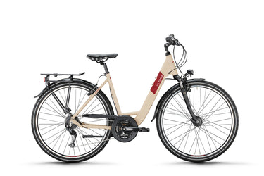Victoria trekkingfiets treqana 2 mod. 24 bike vict.treqana 2 28 56 wave 24sp grey beige